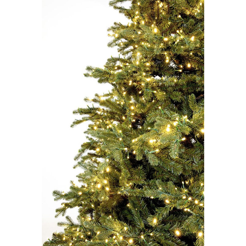 Carolina Fraser Lighted Artificial Christmas Tree, 7.5'