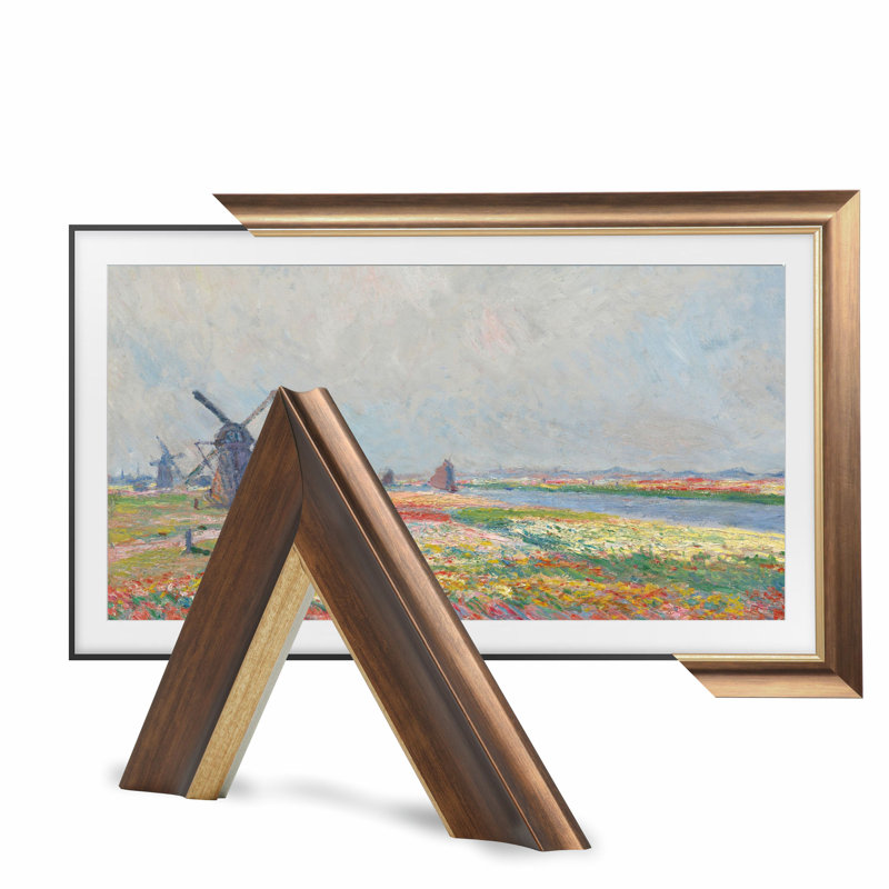 Cadre pour téléviseur Samsung, Bronze huilé, 75"