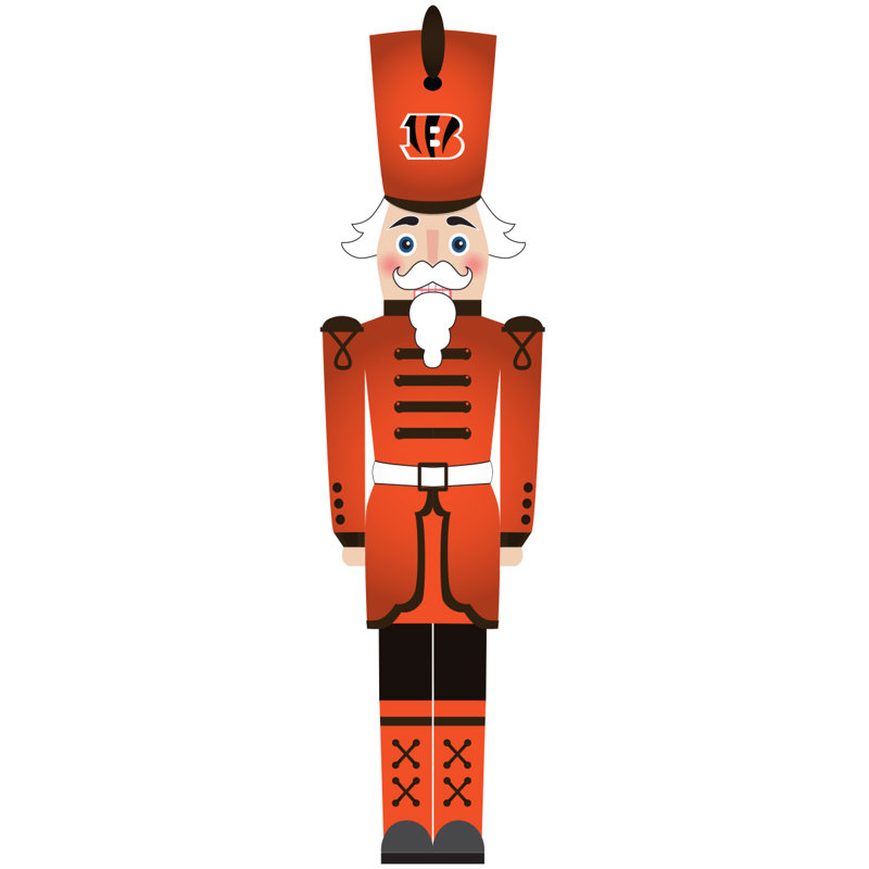 Cincinnati Bengals 46" Nutcracker Leaner