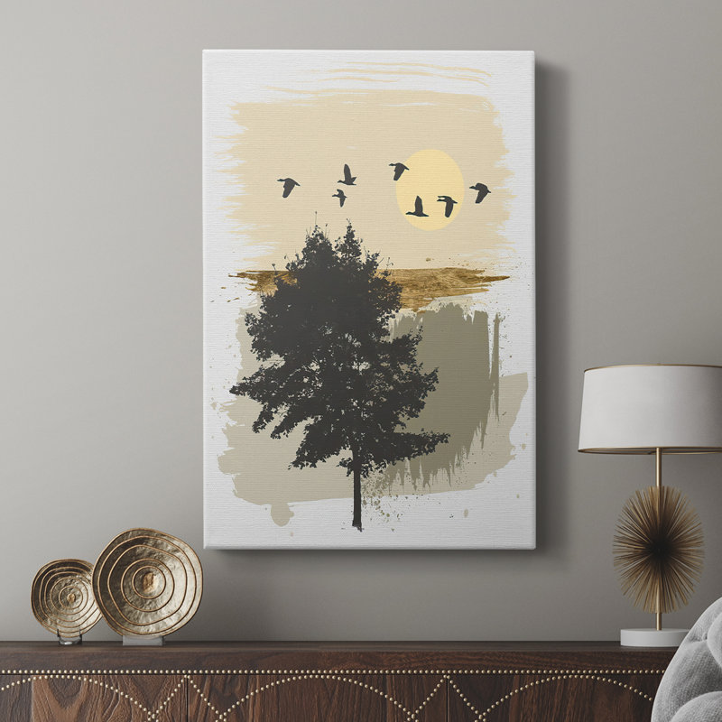 Maison de retour - Cavas de galerie sur mesure