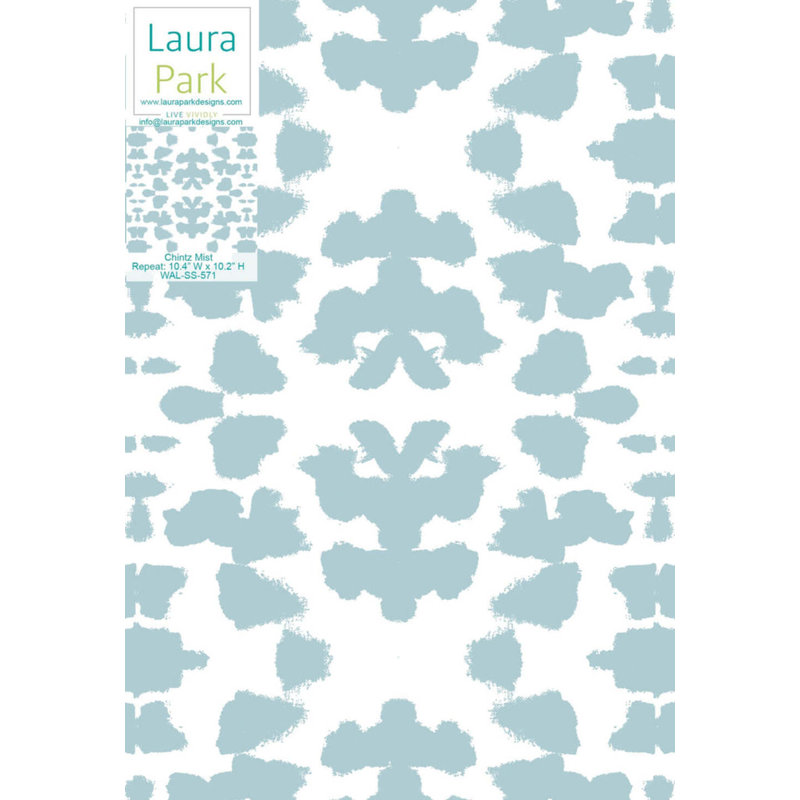 Chintz Mist Wallpaper, Paper