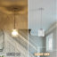 Ensemble de 2 luminaires suspendus en cristal pour îlot de cuisine-1386334954