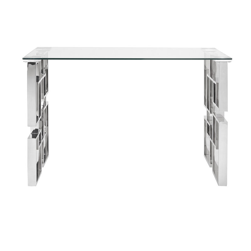 Bureau en verre réversible Louise
