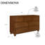 Commode 7 tiroirs Sabirin