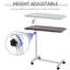 C Table and Wheel Side Table