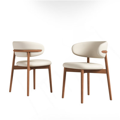 Chaise de salle à manger Mid-Century