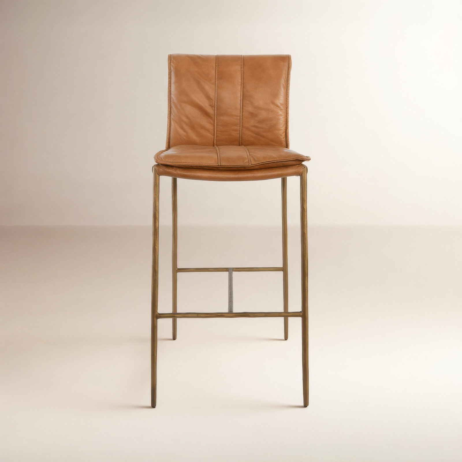 Mayer Bar and Counter Stool, Bar Stool (31" Seat Height), Tan