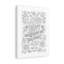 Love Your Neighbor Mark 12:31 - Wrapped Canvas Print-979394887
