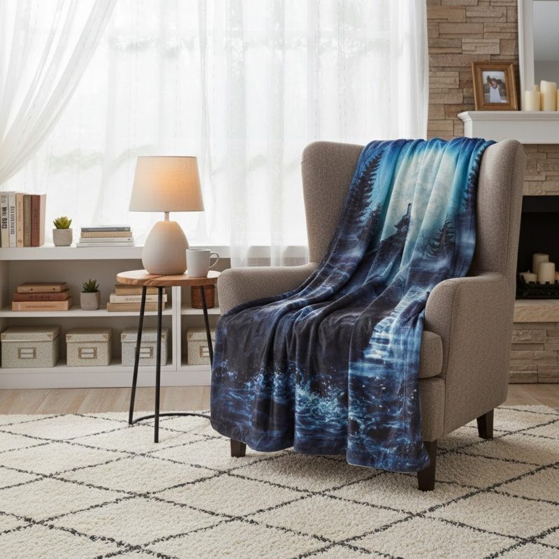 Hand Woven Throw Blanket