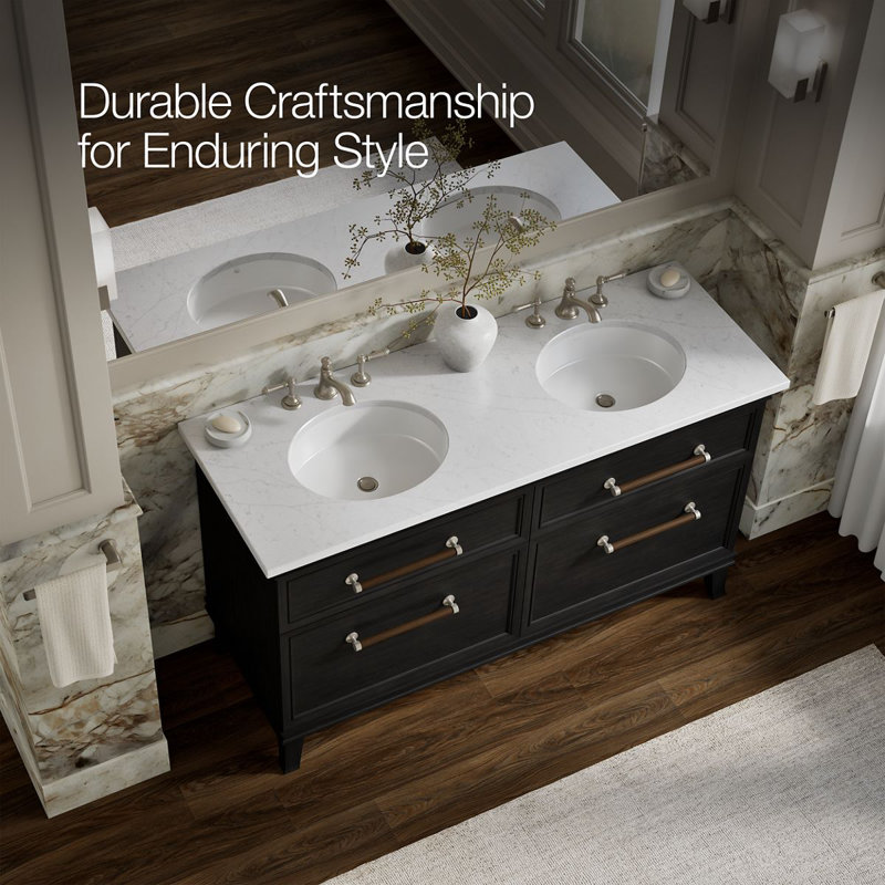 Artifacts Vanity 60 Inches, Black