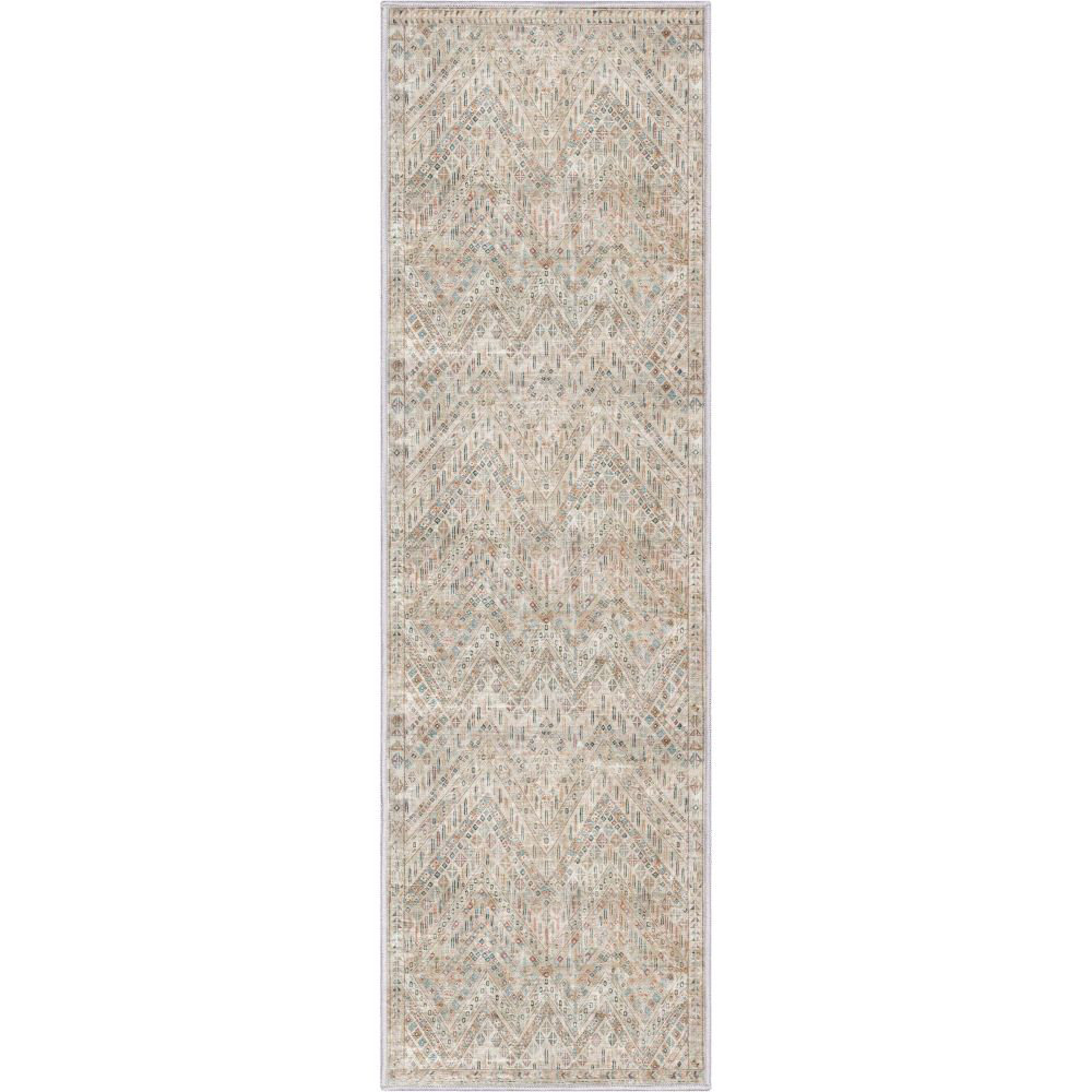 Well Woven Anya Vintage Tribal Chevron Ivory FlatWeave Rug Wayfair