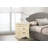 LouisPhillipe 2-Drawers Nightstand w/Carved Base, Beige-649461634