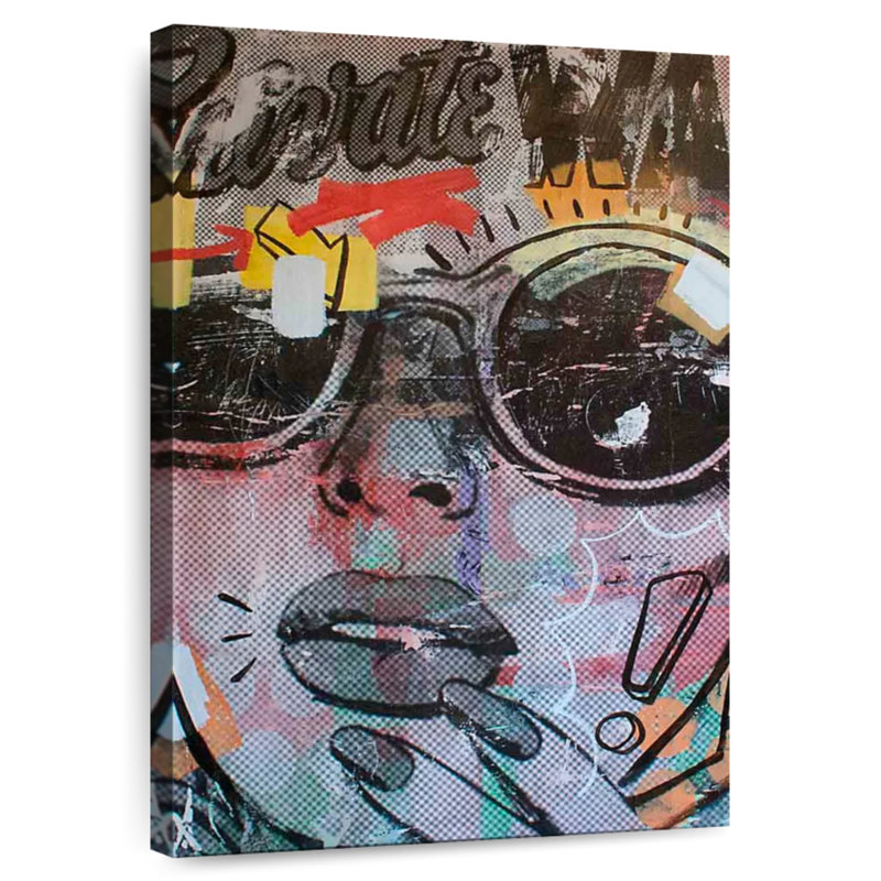 Leisha Private War, 12" H x 8" W