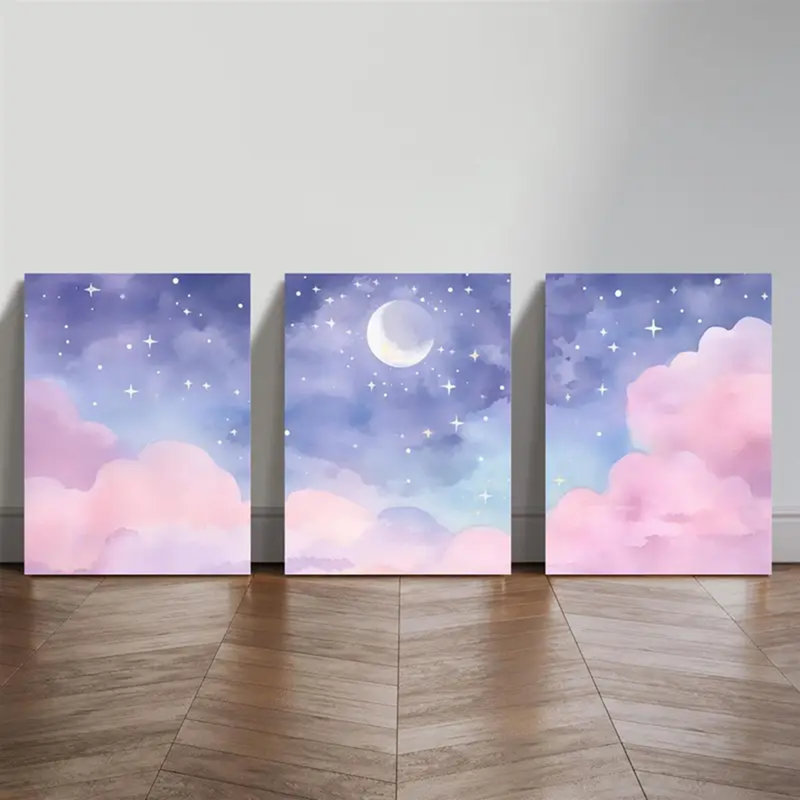 3 Piece Wrapped Canvas Print
