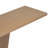 Mirod Console Table With Natural Wood Veneer,V-Base Design For Classic Versatility ,Perfect For Displaying Your Favorite Items, Easy Assembly-114230527
