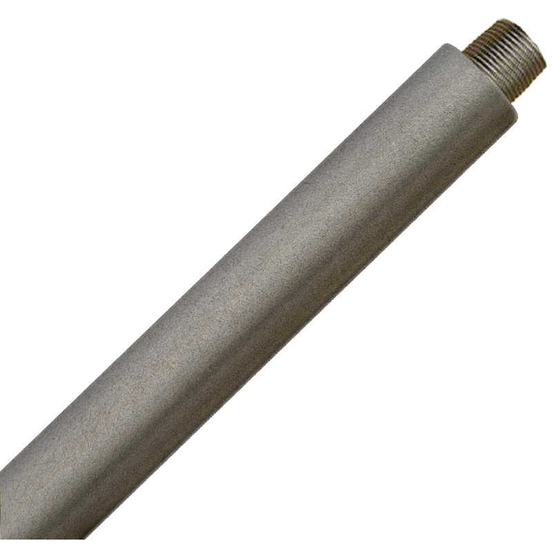 Mini-tige d'extension Willoughby, Acier vieilli, H 9,5 po x l 0,5 po x P 0,5 po