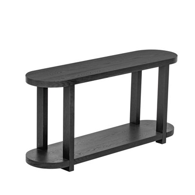 Modern Minimalist Ash Veneer Console Table,entryway Table,thin Sofa Side Display Table For Hallway, Bedroom, Living Room, Foyer