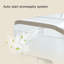 Toilettes à ouverture automatique, bidet intelligent compact et moderne en céramique ABS pour la maison