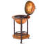 Wood Globe Bar