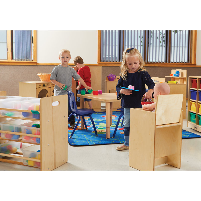 Support de rangement pour casiers Jonti-Craft®, Transparent