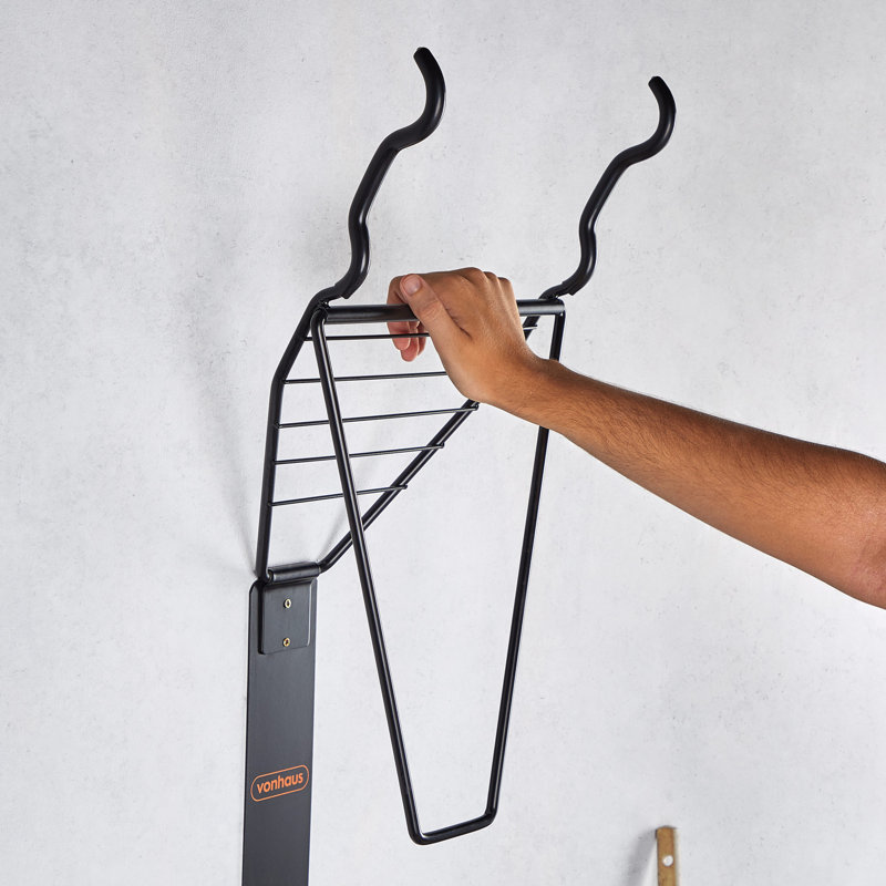 Steel Wall Mounted Multi-Use Bike Rack