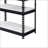 4 Tier Rectangular Bookcase With Adjustable Shelves
