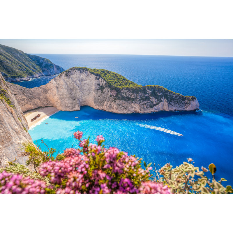 " Navagio Beach " by Extravagantni, 12" W x 8" H