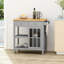 Chariot de cuisine (tabouret non inclus)