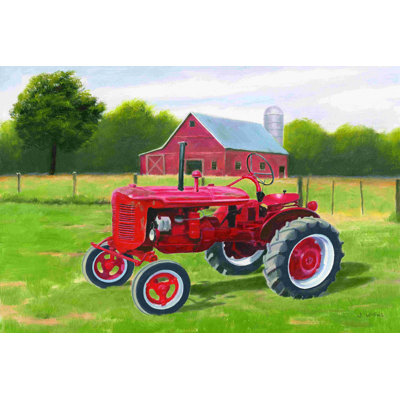 " Vintage Tractor " by James Wiens