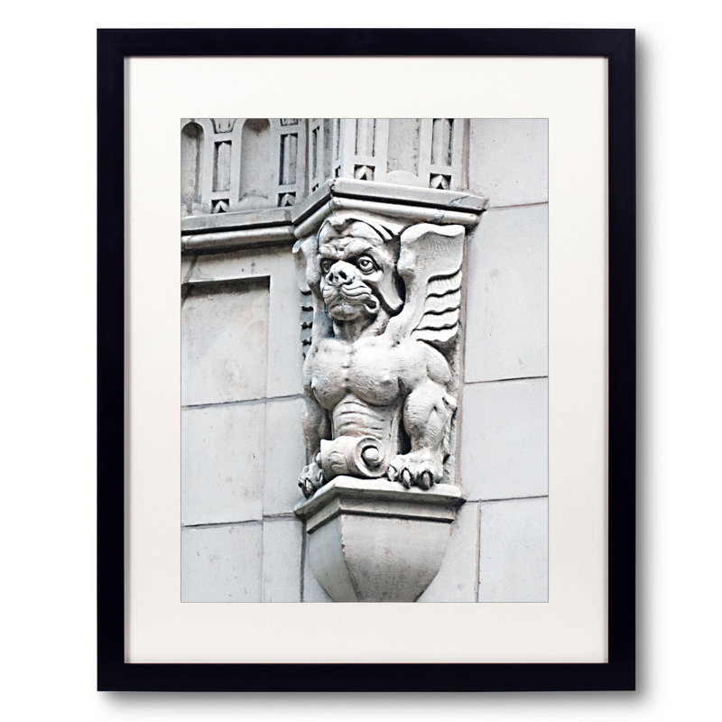 E. 41 St. Tudor City Print by Alfred Pommer, 21.25" H x 17.25" W x 0.875" D