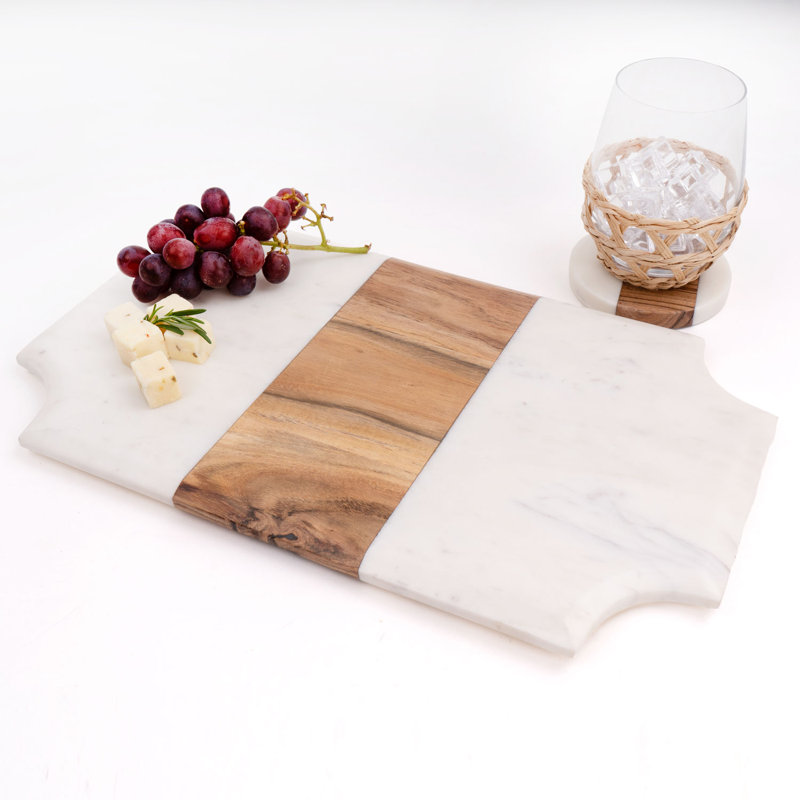 Plateau en marbre Solebury