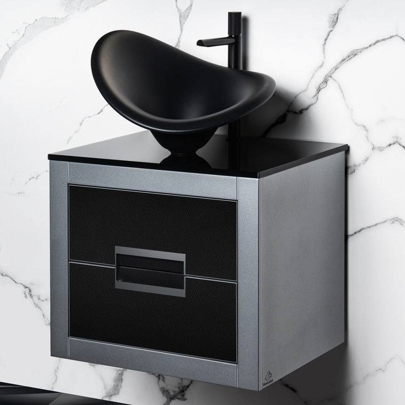 Nova Single Vanity, Black