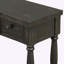 Retro Console Table | 4 Front-Facing Storage Drawers & 1 Shelf | for Hallway, Living Room, Bedroom-972159415