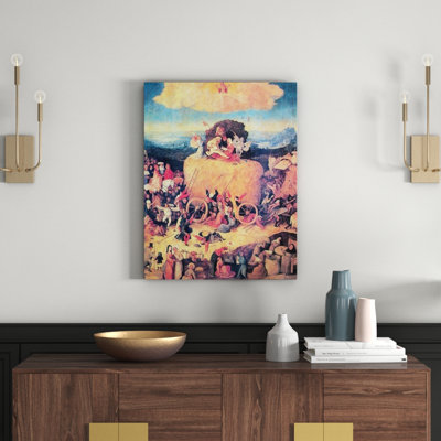 'Central Table' Painting Print