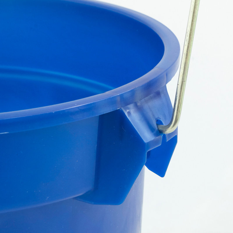 Compartiment de rangement écologique en plastique, Bleu