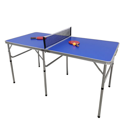 Trademark Innovations Foldable Table Tennis Table (Paddles Included)