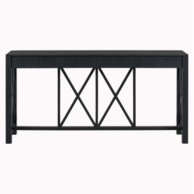 Console Table with 4 Spacious Drawers