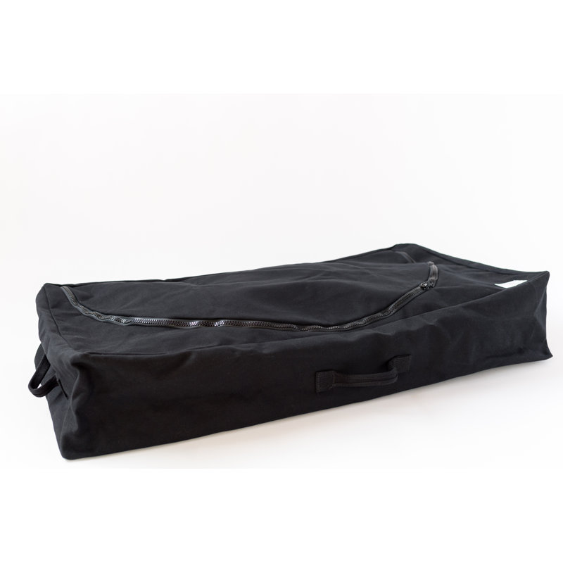 Toile avec rangement sous le lit, Noir