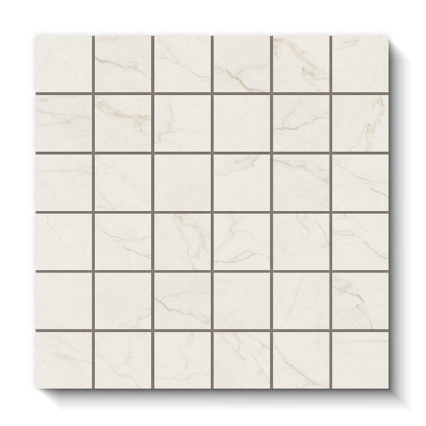 Classico Crema Matte 2x2 Mosaic Crema Marfil Look