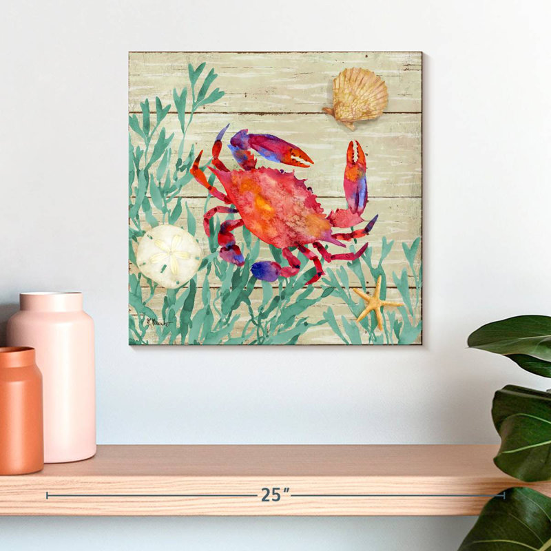 Brampt Seagrove Crab II, 16" H x 16" W