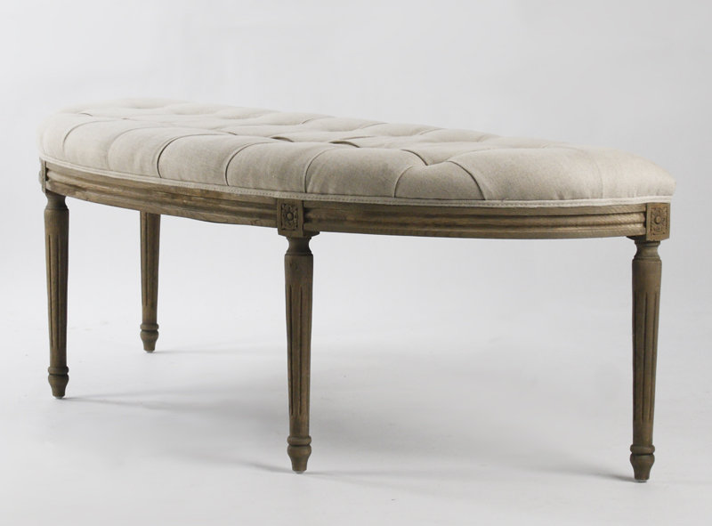 Bodil Upholstered Bench, Natural
