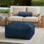 Continuous Upholstered Outdoor Ottoman with Sunbrella® Cushion-98044660