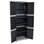 Armoire de rangement verrouillable avec 4 tablettes réglables - 71 po (1,8 m)