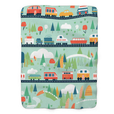 Integrated Themes - 1 Piece Premium Sherpa Blanket