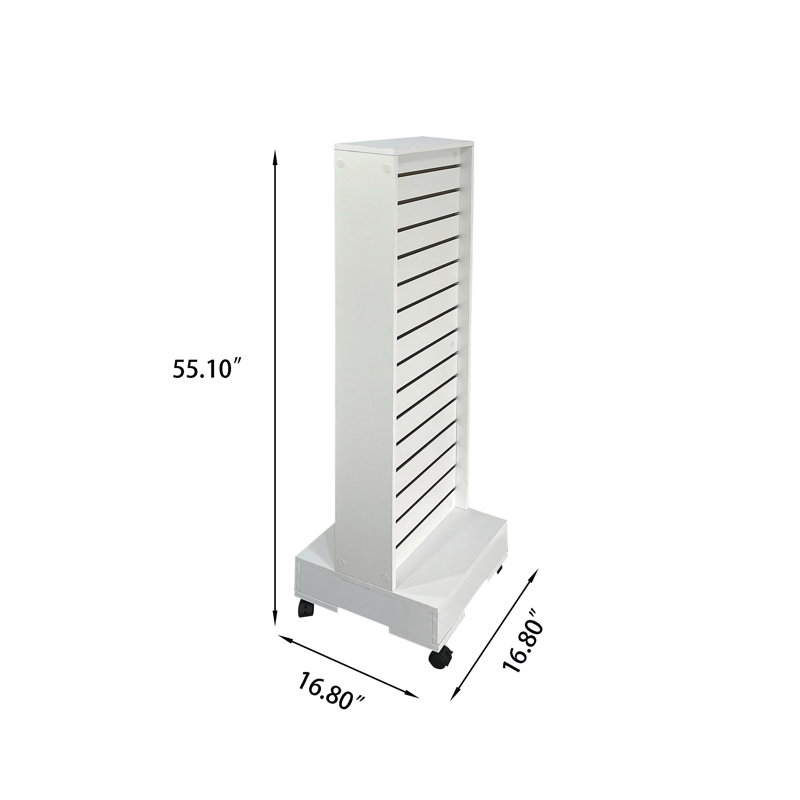 Double-Sided Slatwall Display