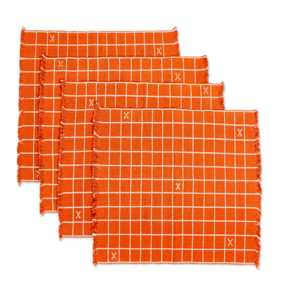 Ballintoy Cotton Checkered Square Placemat
