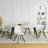 Carvajal Cavanagh 5-Piece Modern Dining Set-794534876-794534691