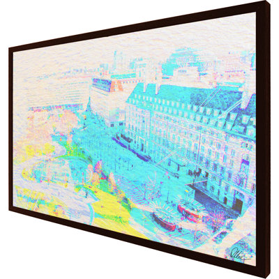 London Eye Park 1 Piece Single Picture Frame Wall Art