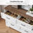 Flesner 6 Drawer Storage Drawer-947276201
