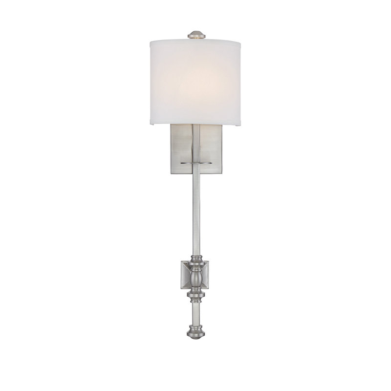 Berta 1 - Light Dimmable Satin Nickel Wallchiere